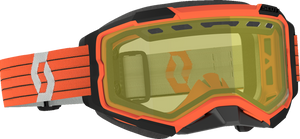 SCOTT Fury Snow Cross Goggle - Orange/Gray - Yellow 278605-1011029
