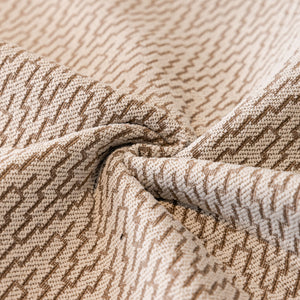 Non-Slip Couch Cover with Gold Trim, Sofa Slipcover for Sectional & Loveseat