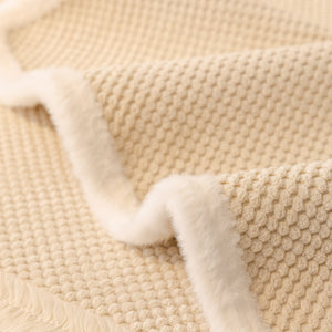 Dog Washable Sofa Protector Cover, Non-Slip Couch Slipcover with Soft Furry Trim