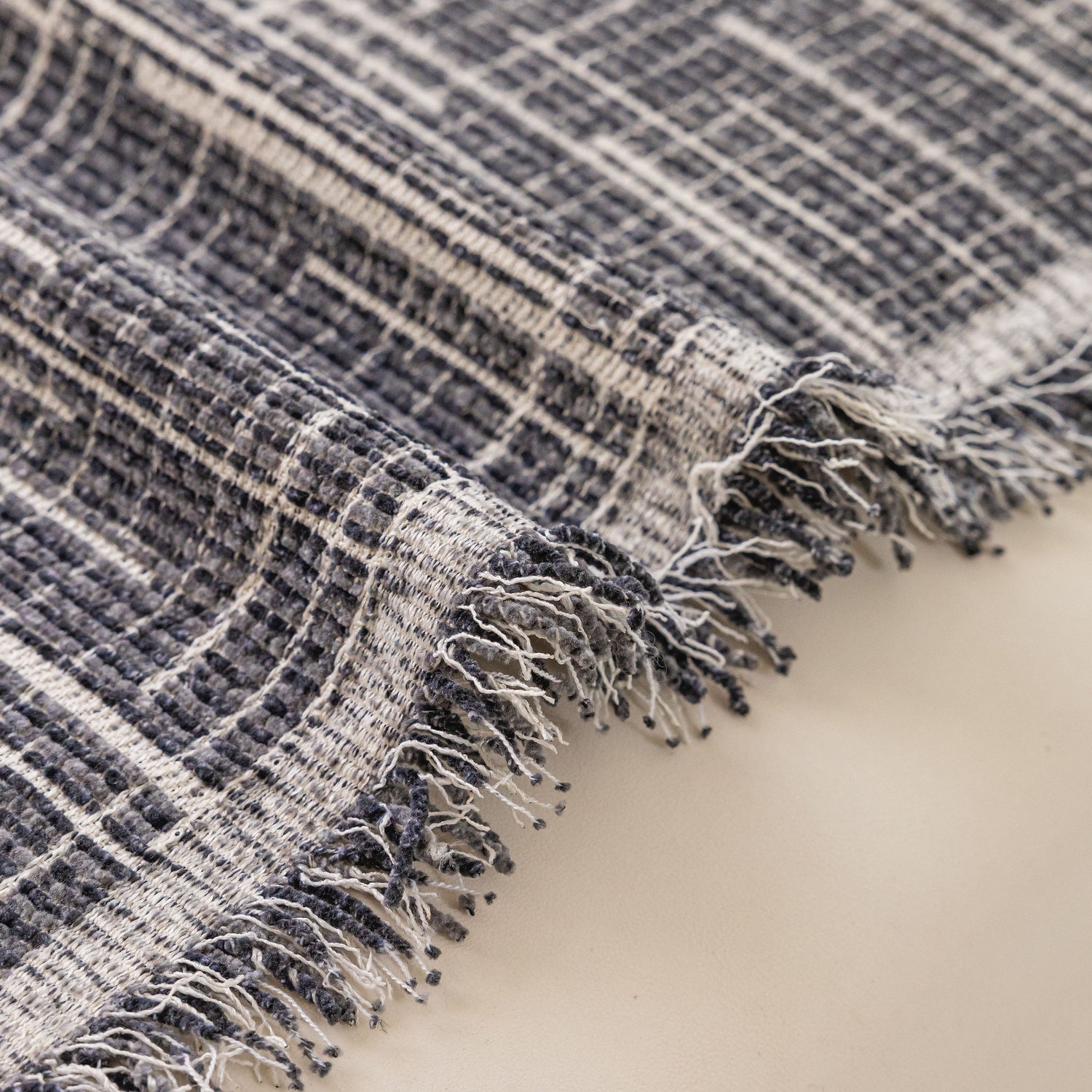 Boho Woven Sofa Throw Cover, Modern Soft Couch Protector for Pets & Living Room Decor