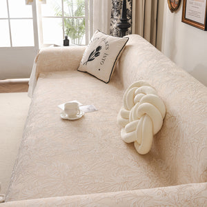 French Chic Style Ruffle Floral Cover Throws for Sofas, Decorative Couch Covers