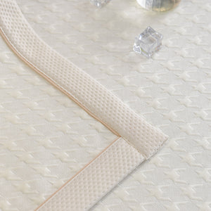 Houndstooth Ice Silk Breathable Sofa Cover, Modern Non-Slip Summer Couch Protector