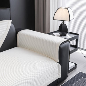 Non-Slip Cooling Breathable Couch Protector Towel, Lightweight Slipcover for Sofas