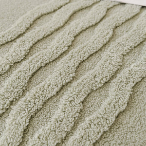 Modern 3D Water Ripple Sofa Cover, Non-Shedding Cream Style Furniture Protector Throw