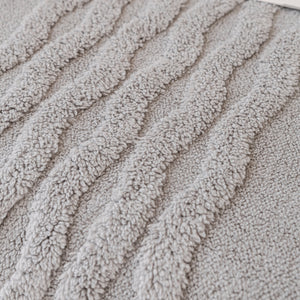 Modern 3D Water Ripple Sofa Cover, Non-Shedding Cream Style Furniture Protector Throw