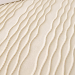 Soft Warm Flannel Couch Cover Throw Blanket with French Flounce, Beautiful Furniture Throws for Sofas