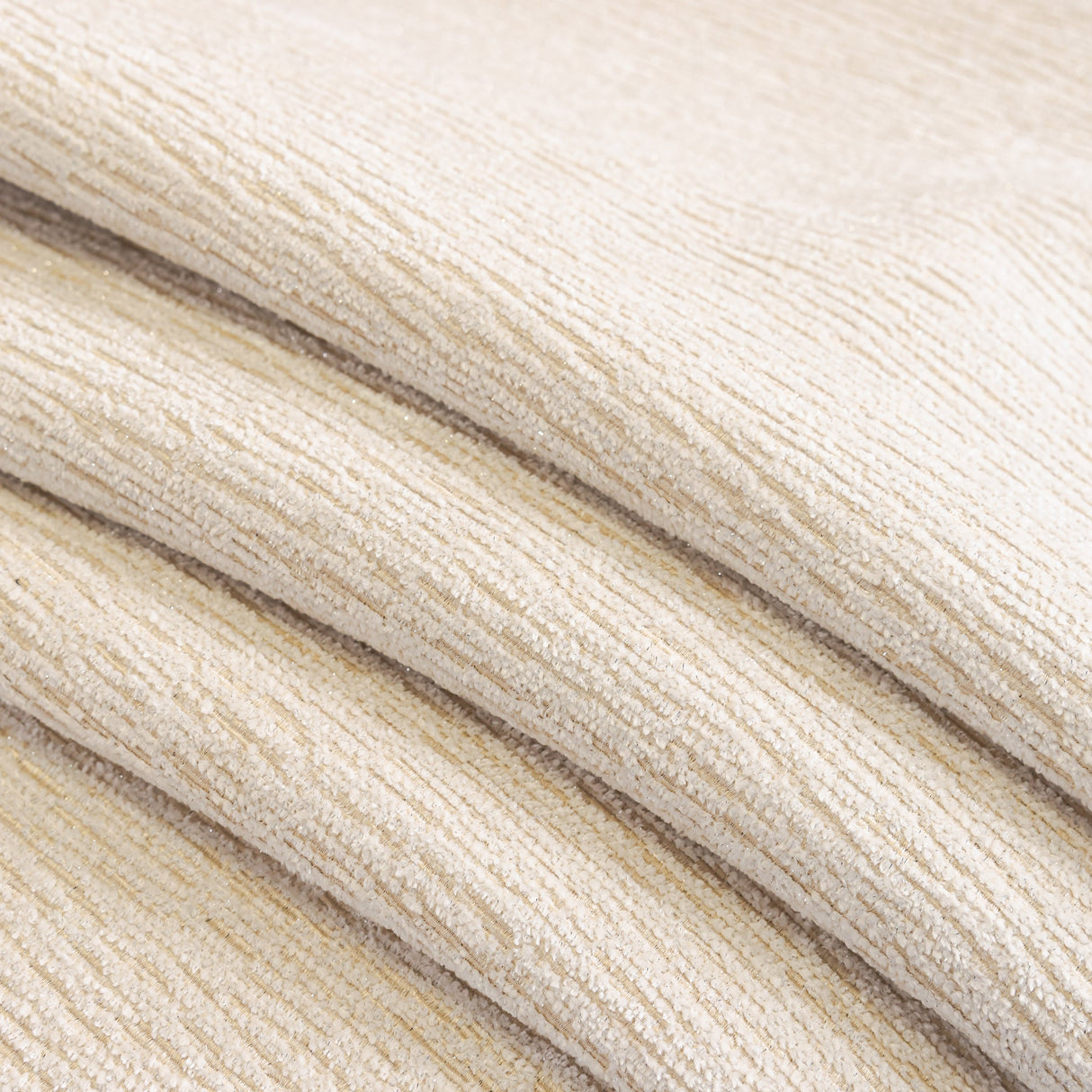 Chenille Couch Cover with Scalloped Edge, Non-Slip Modular Slipcover Sectional