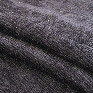 Chenille Couch Cover with Scalloped Edge, Non-Slip Modular Slipcover Sectional