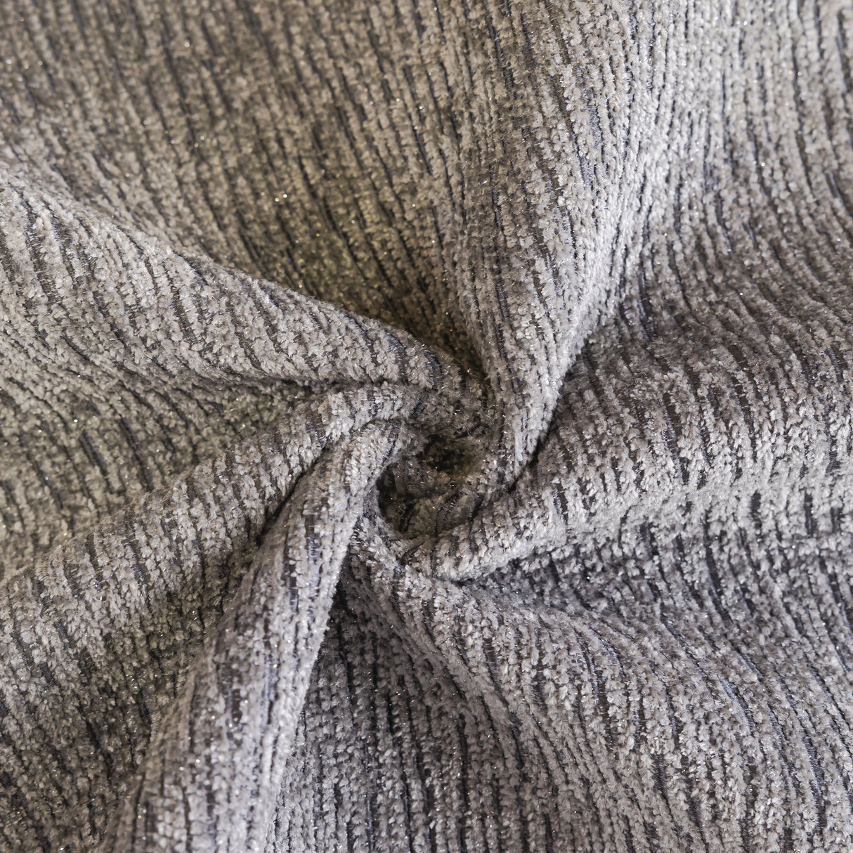 Chenille Couch Cover with Scalloped Edge, Non-Slip Modular Slipcover Sectional