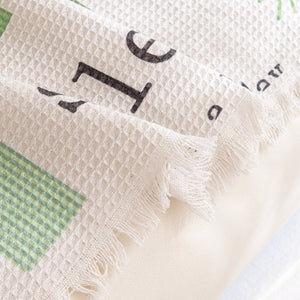 Chenille Sofa Cover Throw, Smile Couch Cover Blanket Throws for Couches, Soft Sofa Towel