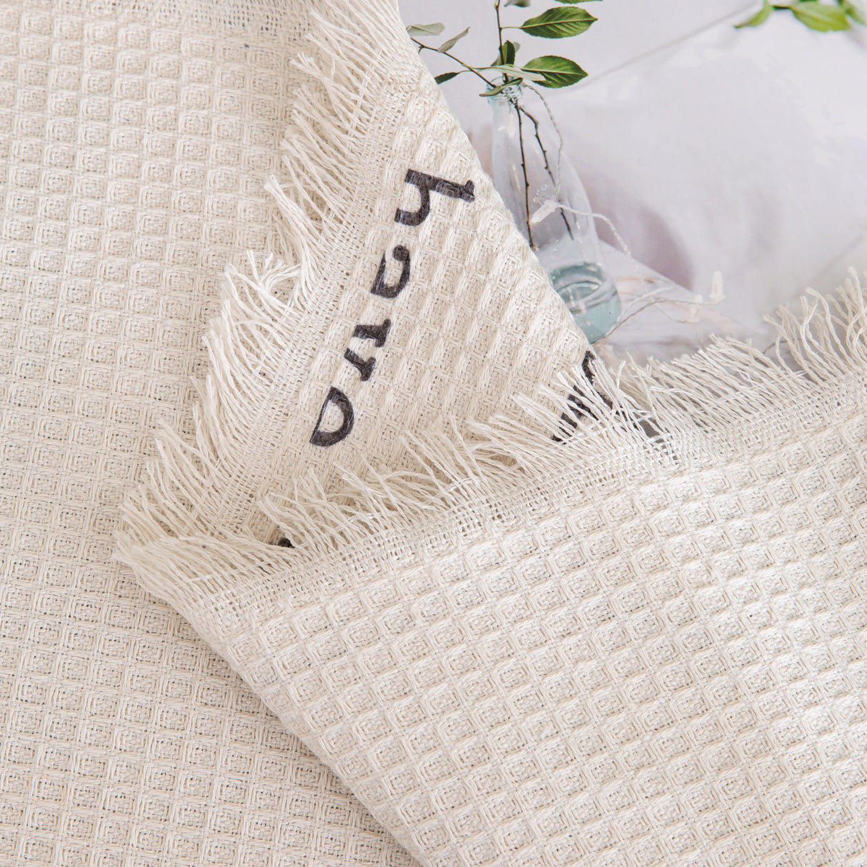 Chenille Sofa Cover Throw, Smile Couch Cover Blanket Throws for Couches, Soft Sofa Towel