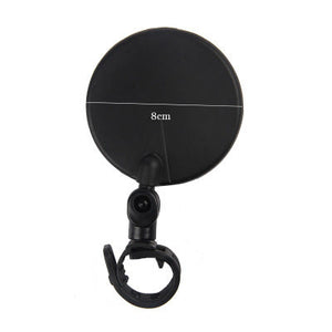 1PC Bicycle Rearview Wide Angle Handlebar Mirrors Flexible Rotate Cycling Rear View Bike Mirror Adjustable 360 Degree Rotatable Rearview Bicycle Mirrors Shockproof Wide Angle Safety Mirror For Most Mountain Road Bike