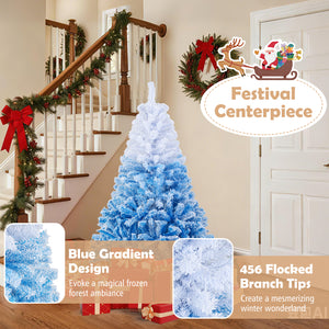 5 FT Artificial Christmas Tree with Warm White LED Lights and 8 Modes