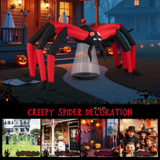 4 Pieces Halloween Decoration Pop up Ghosts with Gate and LED Lights