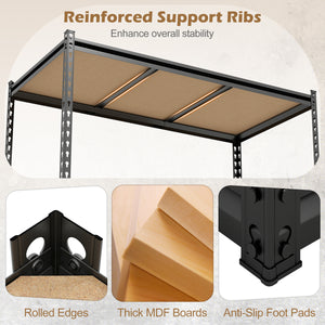 5-Tier Garage Shelving Unit for Warehouse and Basement-Set of 3