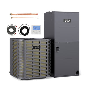 5 Ton 17 SEER2 High-Performance Heat Pump System (Operates down to 5 °F)