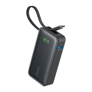Anker Nano Power Bank (30W, Built-In USB-C Cable)