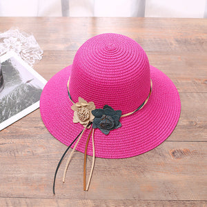 Girls Hats Children Raw Edge Straw Hat For Girls Kids Sun Cap Girls  Hat Baby Beach Caps In leegant Modern Design