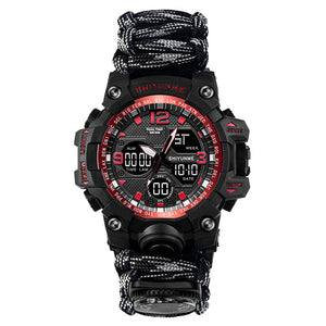 Survival Men Sports Watch With Outdoor Compass In Top Luxury Brand G Style Military Digital Watches Waterproof 50M relogio masculino