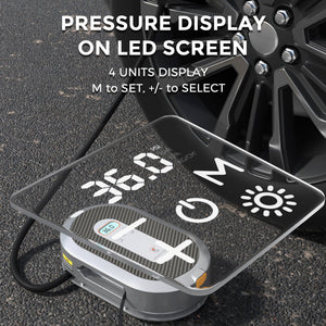 Retractable Car Tire Inflator