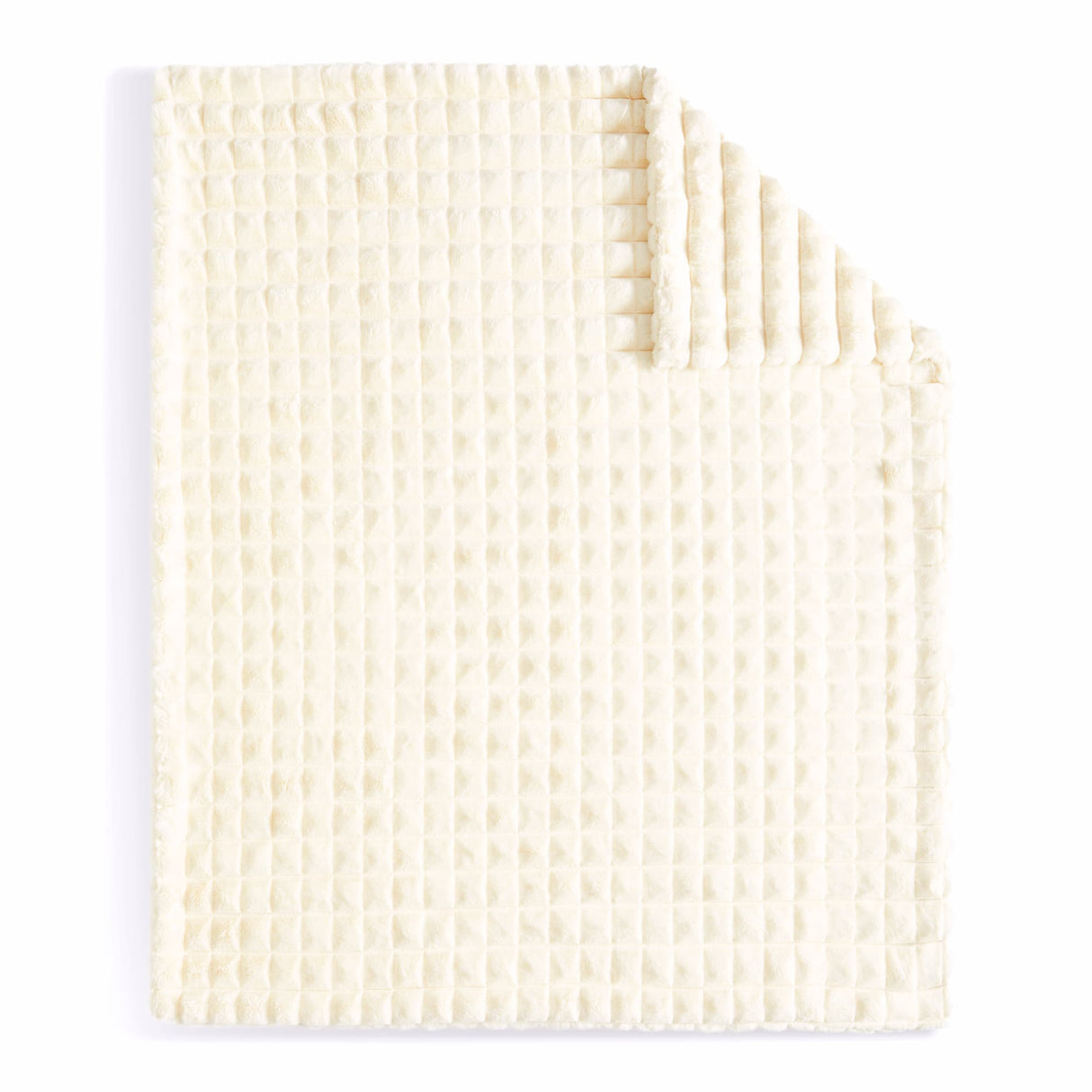 Pyramid Grid Throw Blanket