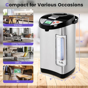 5-liter Electric LCD Water Boiler and Warmer