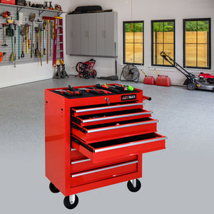 Multifunctional Tool Cart With Wheels And Drawers by Couch.com