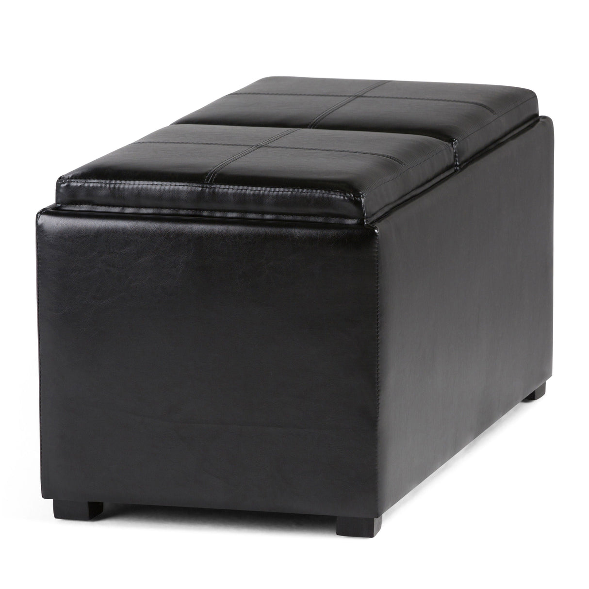 Avalon - 5 Piece Storage Ottoman, Contemporary by Couch.com