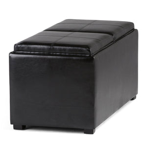 Avalon - 5 Piece Storage Ottoman, Contemporary by Couch.com