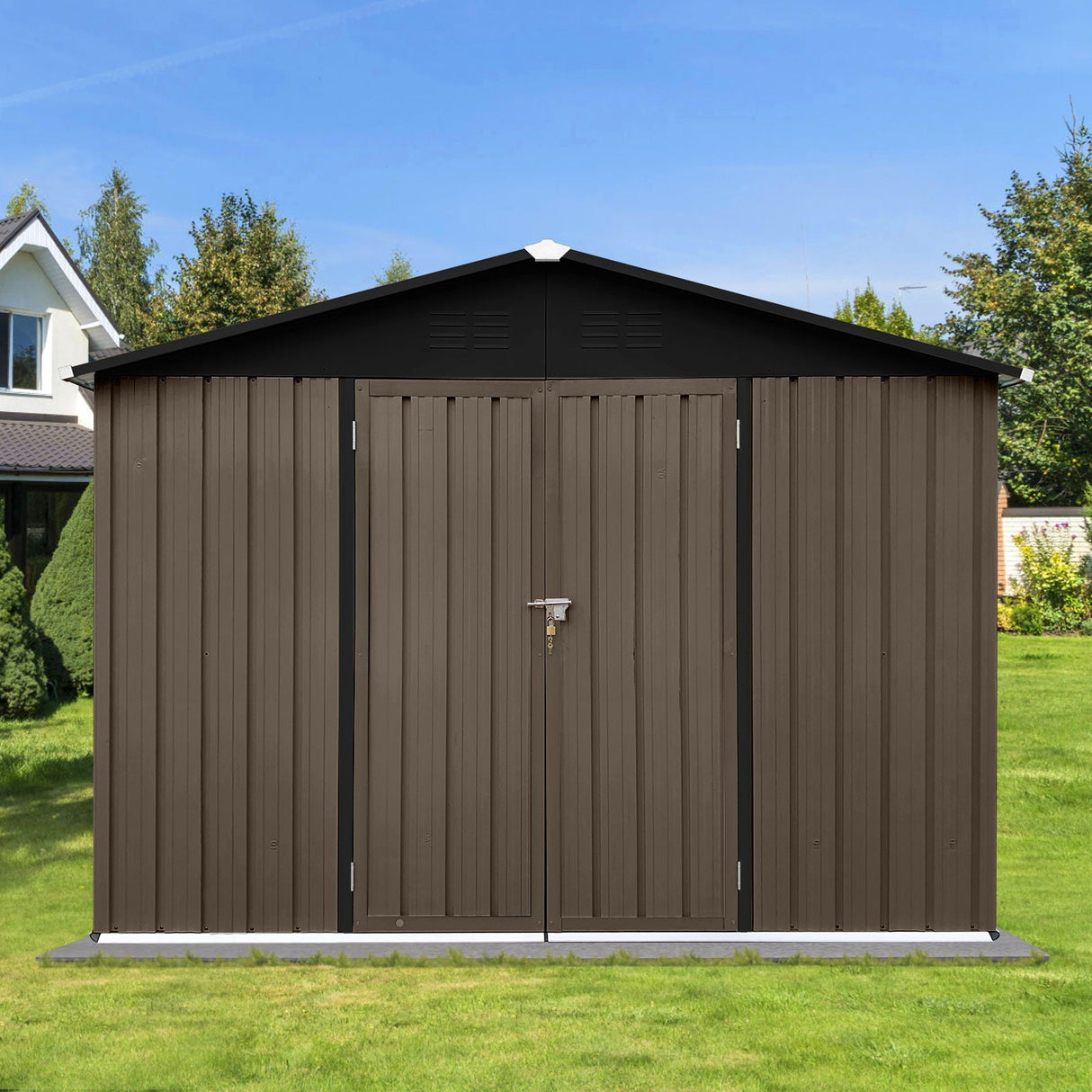 10' x 8' Garden Sheds Outdoor Storage Sheds by Couch.com