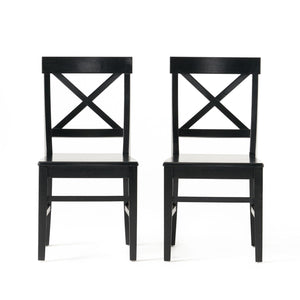 Plethora - Dining Chair With X Shaped Back (Set of 2) by Couch.com