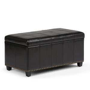 Amelia - Transitional Storage Ottoman Bench by Couch.com