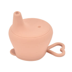 Baby Silicone Cup Lid Splash-proof Cover Feeding Cup Lid Is Free Of BPA