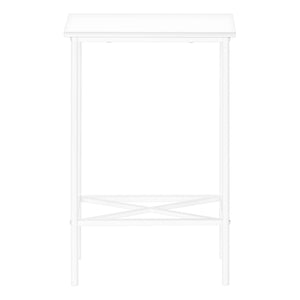 Accent Side Table, Narrow, Small, 2 Tier, Contemporary & Modern by Couch.com