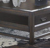 Branson - 2 Drawer Coffee Table, Two Tone - Brown by Couch.com