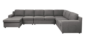 Waylon - Linen Sectional Sofa by Couch.com