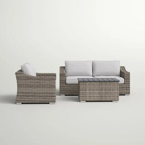 Stylish Sofa Seating Group With Cushions Perfect For Outdoor Gatherings by Couch.com