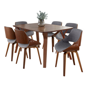 Folia Fabrizzi - 7 Piece Mid Century Modern Dining Set by Couch.com