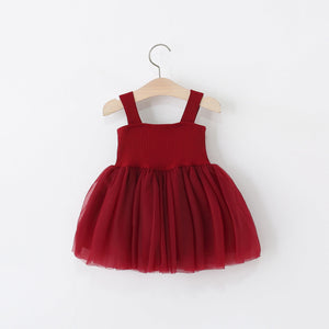 Trendy Children's Clothing Girls' Sleeveless One-piece Dress Summer