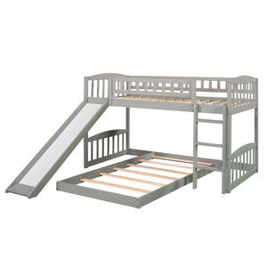 Functional Bunk Bed With Convertible Ladder And Slide by Couch.com