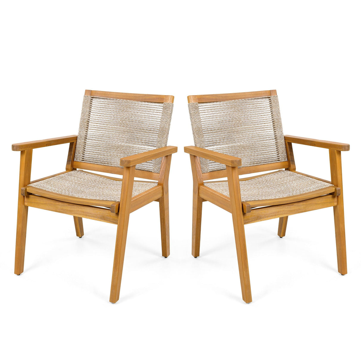 Outdoor Rope Dining Chair (Set of 2)