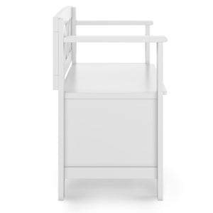 Amherst - Small Transitional Entryway Storage Bench by Couch.com