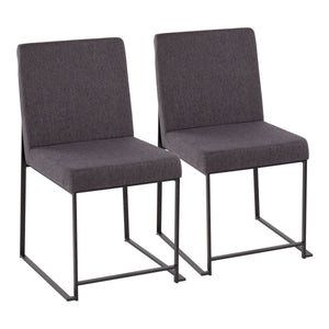 Fuji - Contemporary Modern Elegance With High Back Dining Chair (Set of 2) by Couch.com