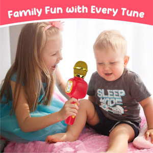 Contixo Karaoke Microphone for Kids - Wireless, Portable, Ages 3-12, Red by Contixo