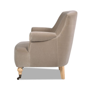 Eloise - Design Pleated Sock Arm Accent Armchair by Couch.com