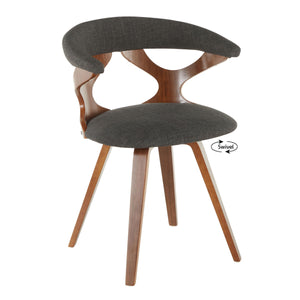 Gardenia - Mid-Century Modern Dining Chair With Swivel by Couch.com