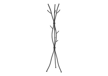 Coat Rack, Hall Tree, Free Standing, 11 Hooks, Entryway, Contemporary & Modern by Couch.com
