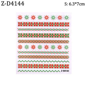 5D Sweater Nail Sticker Acrylic Engraved Winter Charm Designs Beauty Cloth Christmas Patterns Nails Art Decoration Tools  Nail Art Stickers Decor Tip Transfer Nail Decals Sticker For Pretty Girl Self-Adhesive Nail Decals Designer Nail Stickers