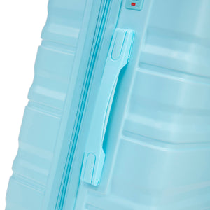 HIFINE Tourist 3-Piece ABS Spinner Wheel Luggage Set (Blue)