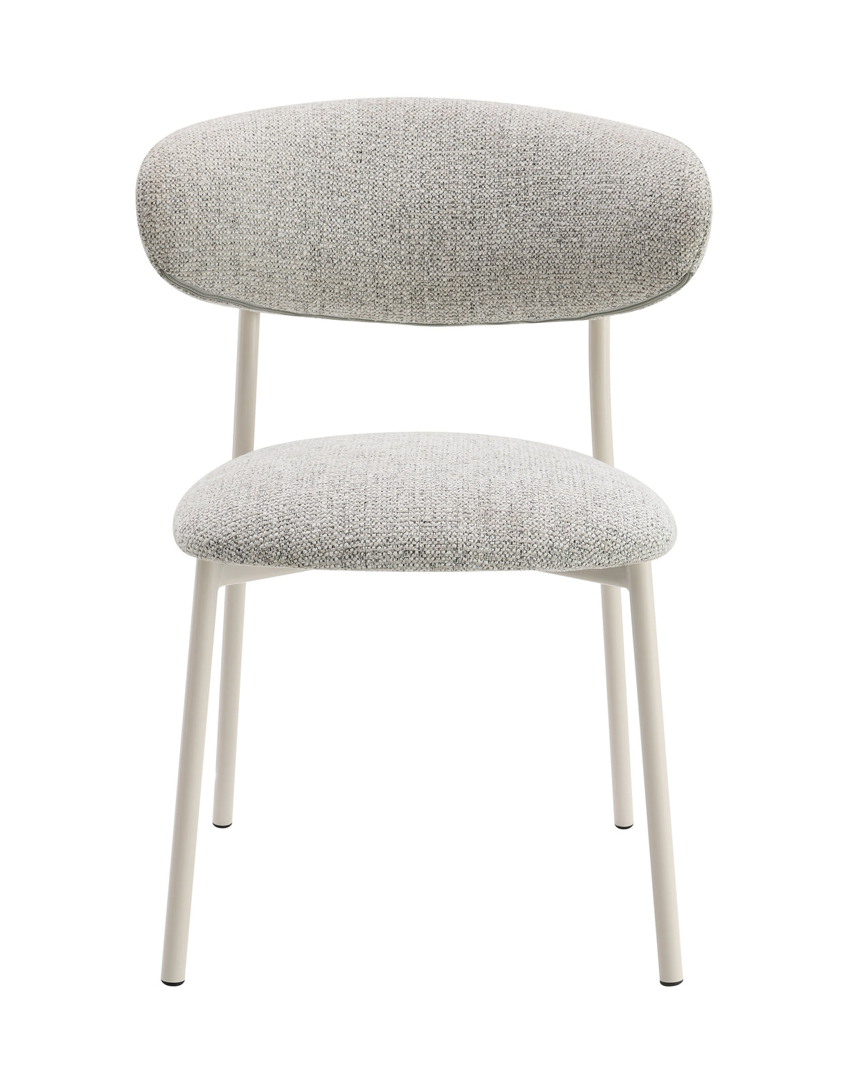 Kalam - Fabric Side Chair (Set of 2) - Light Gray by Couch.com